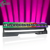 Yinuo 10PCS 60W RGBW 4-en-1 Barre de lumière mobile Snake 800W Beam Strobe Wash avec 140x5050 5-en-1 LED auxiliaires Prise en charge DMX512