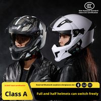 Casque de moto modulaire intégral à visière rabattable en ABS, prix d'usine, nouveau, avec double visière, toutes saisons