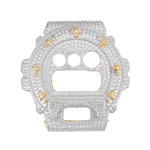 Insert de lunette G-Shock en moissanite, insert de <span class=keywords><strong>montre</strong></span> GW6900, insert de <span class=keywords><strong>montre</strong></span> en diamant, hip hop, glacé, moissanite, diamant - Product Image 1