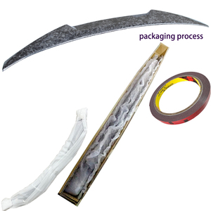 สปอยเลอร์หลังคาร์บอนไฟเบอร์แท้ทรง M4 สำหรับ A3 S3 RS3 8V ปี 2013-2020 - Product Image 6