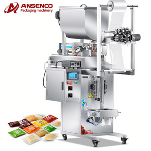 Machine d'emballage sous vide automatique pour sauces et liquides alimentaires avec fonction de remplissage de sacs en plastique et capacités variées - Product Image 1