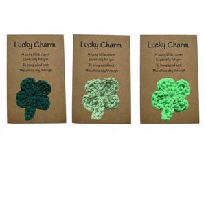 Carte de vœux au crochet, best-seller transfrontalier, faite main, créative, nouveau style, pour exprimer l'amour <span class=keywords><strong>et</strong></span> les souvenirs, pour mariages <span class=keywords><strong>et</strong></span> anniversaires - Product Image 1