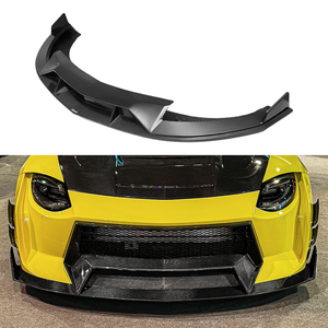 Convient pour Nissan 400Z 2022-25 véritable fibre de carbone <span class=keywords><strong>C</strong></span> Style séparateur avant lèvre de becquet lèvre avant - Product Image 1
