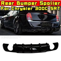 Pour Chrysler 300C SRT : Kit de protection de pare-chocs arrière, diffuseur, lèvre de pare-chocs, accessoires automobiles