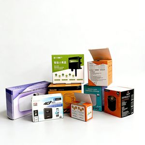 Caja de embalaje personalizable, caja de papel rectangular, caja de cartón corrugado para tazas, juguetes, altavoces - Product Image 1
