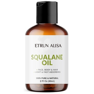 ETRUN ALISA <span class=keywords><strong>Olio</strong></span> di Squalano d'Oliva 100% Puro e Naturale, Etichetta Privata, <span class=keywords><strong>Olio</strong></span> Essenziale Puro Multiuso Idratante e Anti-Rughe - Product Image 1