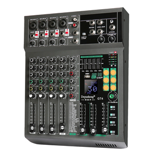 Biner Bộ Khuếch Đại Công Suất Âm Thanh Mini 4 Kênh 500W Tích Hợp 99 <span class=keywords><strong>DSP</strong></span> Tiện Dụng Bán Chạy GT4 - Product Image 2