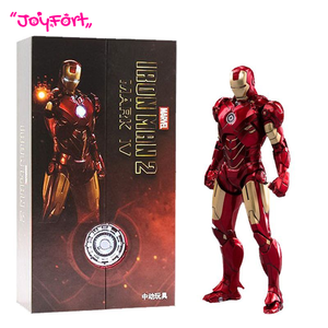 Zd Toys Iron Man Original Genuino <span class=keywords><strong>de</strong></span> <span class=keywords><strong>Marvel</strong></span> Edición del 10.º Aniversario - Iron Man Mk4 Sin Luz 1/10 Figuras <span class=keywords><strong>de</strong></span> Acción con Articulaciones Móviles - Product Image 1