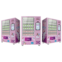 Máquina Expendedora Inteligente Yunyin de 32 Pulgadas con Refrigeración y Elevación para Alimentos Frescos