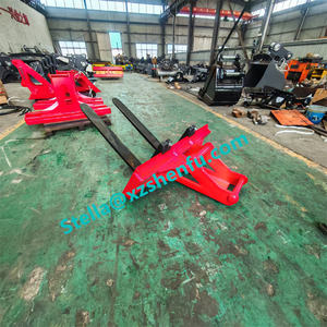 Garpu penggali Mini <span class=keywords><strong>Backhoe</strong></span> Fork palet penggali dengan S40 Hitch untuk selip Steer Loader - Product Image 6