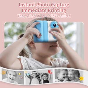 กล้องถ่ายรูปสำเร็จรูปสำหรับเด็ก SJY-V19 หน้าจอ 2.36 นิ้ว ความละเอียด 1080P ซูม 10 เท่า รองรับ MicroSD เล่น MP3 มีไฟแฟลช LED ในตัว ฟิลเตอร์ เซลฟี่ ของเล่นที่สามารถพิมพ์ภาพได้ - Product Image 4