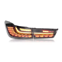 SJC Auto pièces de voiture pour BMW série 3 G20 G28 feux arrière assemblage 2019-2021 mise à niveau LED Dragon échelle coulant lumière feux de course