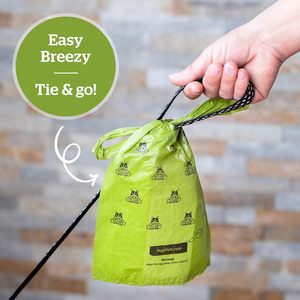 Bolsas para excremento de perro con asas fáciles de atar, 300 bolsas ultra gruesas a prueba de fugas, perfumadas, para perros y gatos - Product Image 5