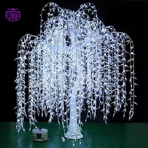 Árbol de Sauce Decorativo Iluminado para Bodas, Hoteles, Restaurantes, Resorts y Paisajes de Eventos Comerciales - Product Image 2