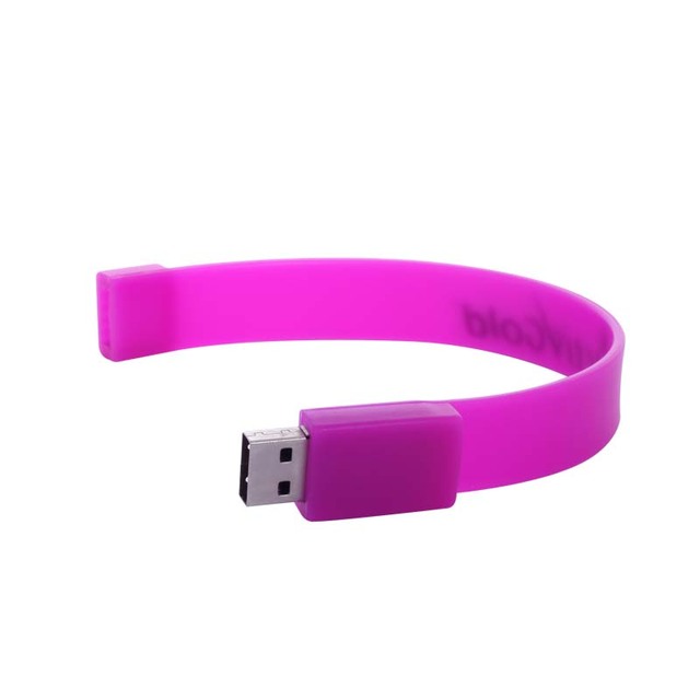 Hot Corporate Gifts Silicon Bracelet USB Flashdisk Bulk 2GB 4GB 8GB 128GB OEM Custom Logo Pendrive Flash Drive Promotion