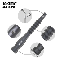 JAKEMY – Kit de tournevis magnétique 73-en-1 en acier au chrome-vanadium, certifié CE, boîte à outils pour réparation d'ordinateurs portables et smartphones, manuel, OEM