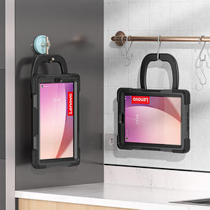 Custodia per Tablet resistente antiurto per bambini per Lenovo <span class=keywords><strong>Tab</strong></span> M8 Gen 4 TB-300FU <span class=keywords><strong>8</strong></span> pollici 2023 <span class=keywords><strong>Cover</strong></span> in Silicone con tracolla con supporto per manico - Product Image 5