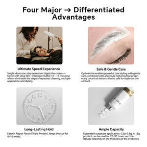 Crème <span class=keywords><strong>de</strong></span> lamination <span class=keywords><strong>de</strong></span> camélia 2 en 1, crème chaude pour sourcils, mise en forme rapide des sourcils, imperméable, résistant à la transpiration, <span class=keywords><strong>fixateur</strong></span> <span class=keywords><strong>de</strong></span> sourcils - Product Image 6