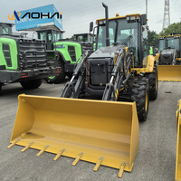 Aksesoris Opsional Excavator Loader Roda Dua Empat Roda XC870K, Traktor Loader Depan dengan Komponen Inti Mesin Pompa