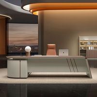 Escritorio y Silla Ergonómicos para Computadora, Combinación de Panel de Madera, Modernos, Ajustables en Altura Automáticamente, Venta Directa de Fábrica