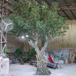 56 arbres en forme professionnel, grand arbre d'olive artificiel pour décoration de scène de <span class=keywords><strong>film</strong></span> - Product Image 1