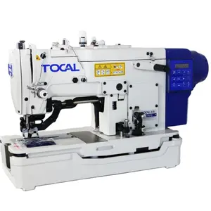 TC-781D Industrial High Speed Button Hole Used Flat Bed Zigzag Lockstitch Sewing Machines