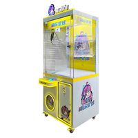 Nouveau design 2026, machine de jeu d'arcade géante commerciale robuste, grue attrapeur de peluches avec accepteur de pièces, version espagnole, garantie 1 an