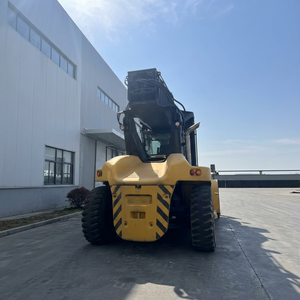 Apilador de contenedores Kalmar Fantuzzi Linde DRF450 usado de segunda mano, grúa de apilamiento de contenedores de 45 toneladas, equipo de elevación para montacargas. - Product Image 1