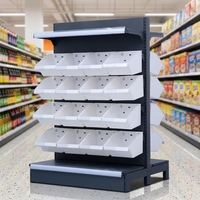 Étagère de présentation de snacks pour magasins de proximité à prix compétitif, étagère à bonbons et aliments, étagères combinées pour petits commerces