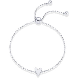 Conjunto de Dos Piezas de Pulsera Ajustable y Colgante con Forma de Corazón para Mujer, Estilo Moderno, Amor y <span class=keywords><strong>Amistad</strong></span> - Product Image 5