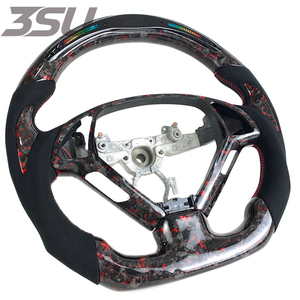 Volant de direction intérieur automobile en fibre de carbone pour Infiniti G37 G37S G37XS G35X 2010 2011 2012 2013 2014 <span class=keywords><strong>2015</strong></span> 2016 - Product Image 2