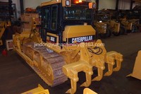 Ce bulldozer Caterpillar D6G d'origine a été utilisé auparavant et se trouve en bon état. C'est une machine fiable