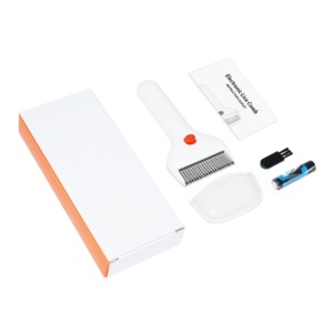 Peigne électrique intelligent de nettoyage des puces et des poux de chat Déodorant et brosse à cheveux de massage avec manche en métal laser Instrument vétérinaire - Product Image 5