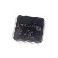 Mikrokontroler IC Chip Dianxian 32-bit MCU 170MHz 512KB Flash 128KB STM32G474MET6 LQFP-80