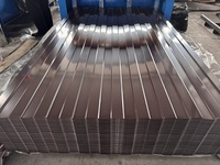 C8 Tôle de toiture en métal bon marché/Feuilles de toiture en zinc galvanisé ondulé/Tôles de toiture en acier ondulé de calibre 24 pour la construction