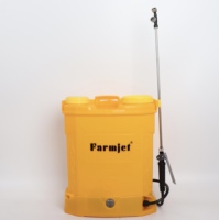Ransel Pertanian Mesin Pertanian, Penyemprot Elektrik Pertanian Tekanan Tinggi 16L / 18L / 20L dengan Baterai