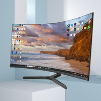 Moniteur de jeu LCD incurvé pour ordinateur de bureau OEM 4K 5K 34 49 pouces 165Hz 240Hz grand écran