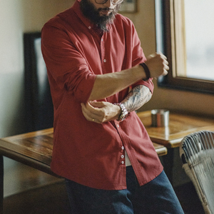 <span class=keywords><strong>Camisas</strong></span> para <span class=keywords><strong>Hombre</strong></span>, Camisa Oxford Maden, Estilo Clásico Preppy, <span class=keywords><strong>Manga</strong></span> <span class=keywords><strong>Larga</strong></span>, Popelina, Casual, Cálida, Otoño 2026, Tendencia - Product Image 5