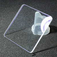 Verre anti-reflet AR découpé sur mesure, verre trempé AR pour écran d'affichage, panneau de machine, couvercle de lumière LED
