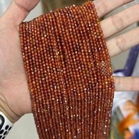 Perles de zircon arc-en-ciel naturelles de 2/3/4 mm, petites pierres précieuses rondes facettées, pour la fabrication de bijoux, bracelet et collier DIY