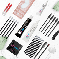 Kit Pewarna Alis Profesional dan Pewarna Bulu Mata 2in1 Label Pribadi Kit Pewarna Alis Semi-Permanen Kit Pewarna Alis Korea