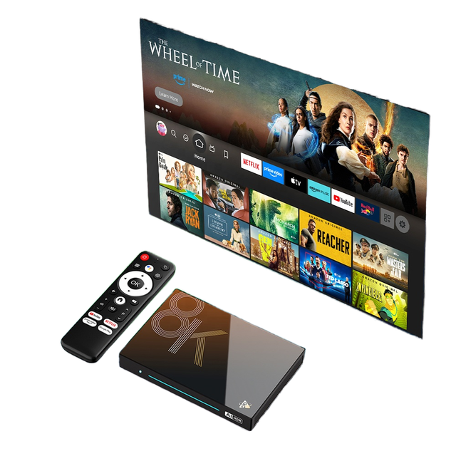 Latest Android TV Box Ultra HD Media Player Octa Core Chip Storage Options With Warranty Free Shipping Television Box