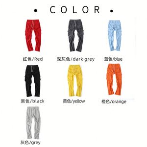 2021 Autumn <b>Men</b> Sweat Trousers <b>Jogger</b> Drawstring <b>Cargo</b> Pant Streetwear - Product Image 2