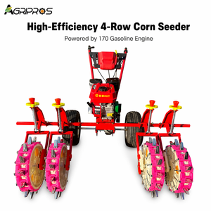 Semoir de précision à 4 rangs pour maïs, espacement des rangs réglable, machine à semer automotrice pour arachides et soja - Product Image 1