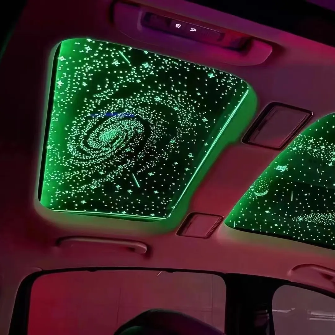 Universele Zonnedak Automotive Onderdelen Accessoires Led Interieur Romantische Auto Panoramisch Zonnedak Sterrenhemel Film