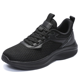 Chaussures de course décontractées pour hommes, taille extra large, respirantes, en maille, légères, semelle souple, pour l'été - Product Image 5
