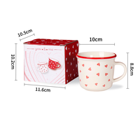 Mug de voyage en céramique grès, design personnalisé avec monuments, pour les magasins de souvenirs de destination, les cadeaux d'hôtel et les projets OEM/ODM