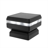 Lámpara Solar LED Moderna para Exteriores, Impermeable IP65, Color Blanco Cálido, Multiusos, para Jardín, Poste, Puerta, Valla