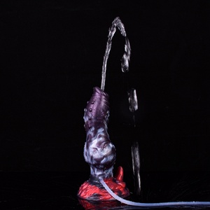 Dildo de caballo con ventosa de gran succión y eyaculación, realista, con nudo, de silicona, juguete sexual - Product Image 5