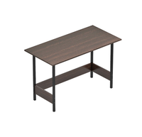 Gustowe Bureau moderne convertible sur pied Table d'étude modulaire en bois pour le bureau ou la maison Mobilier polyvalent pour poste de travail